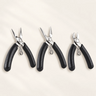 3-Piece Smooth-Finish Jewelry Pliers Set