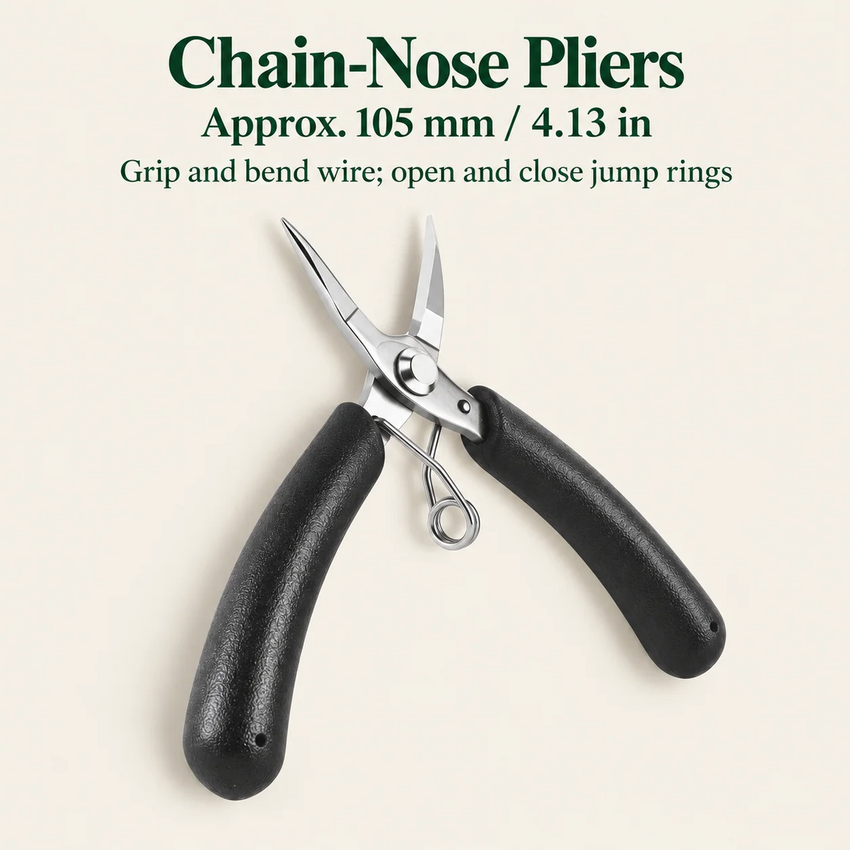 3-Piece Smooth-Finish Jewelry Pliers Set