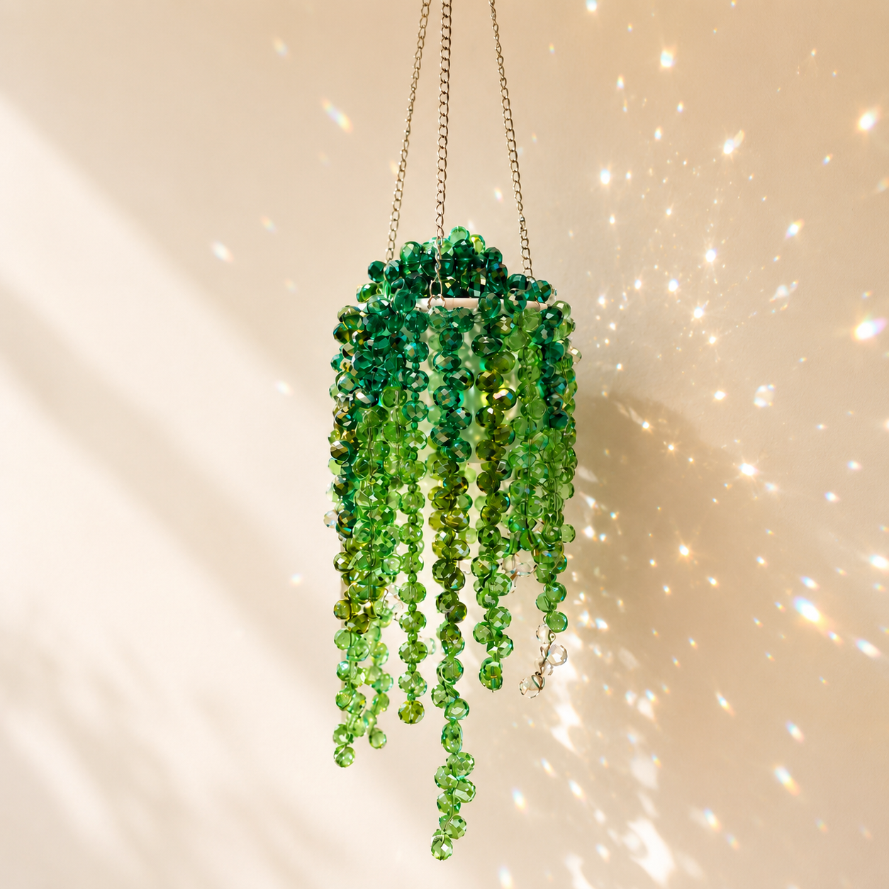 Extra Full Beaded Plant Suncatcher DIY Kit