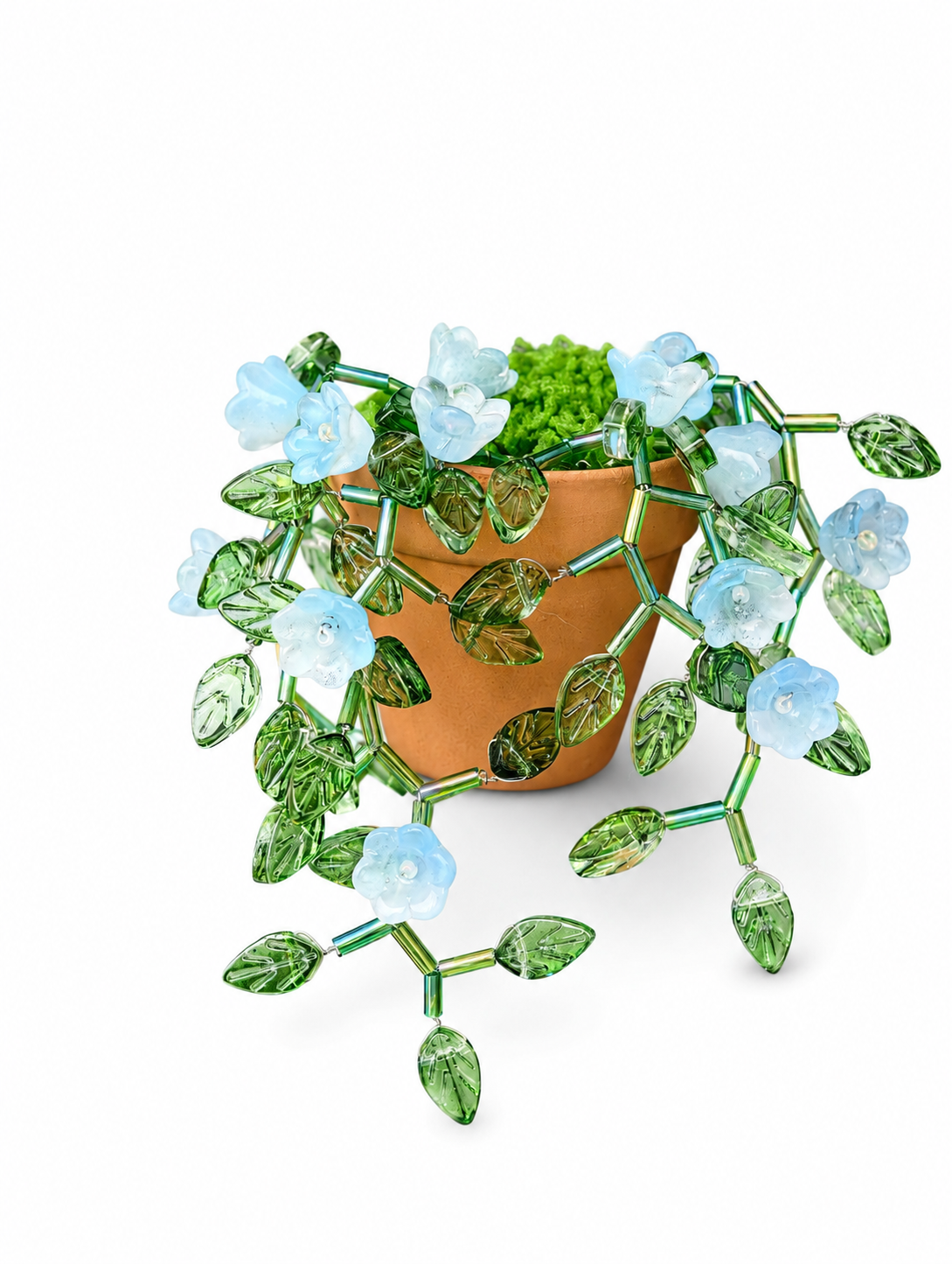 Beaded Plant Fridge Magnet — DIY Kit or Finished Piece