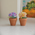 Beaded Hydrangea Fridge Magnet