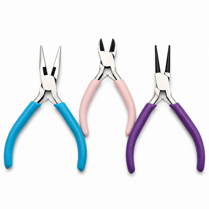 3-Piece Smooth-Finish Jewelry Pliers Set