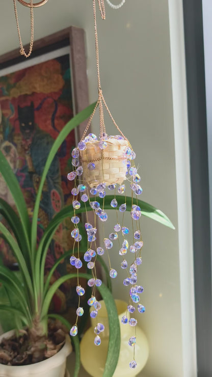 Mermaid’s Tears Purple Beaded Plant DIY Kit